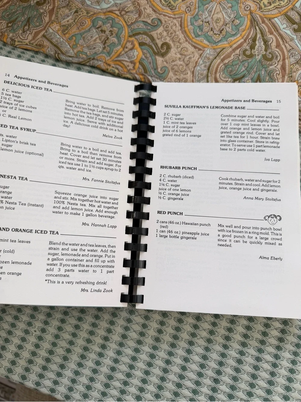 Vintage Spiral Bound Cookbook ‘The Home Style Cookbook’ Linville Hill Mennonite